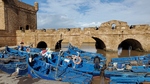 Ribiški čolni v d'Essaouira