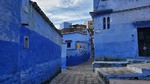 Modre ulice v mestu Chefchaouen