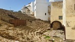 Ostanki rimskega gledališla v mestu Cadiz