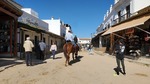El Rocío, ulica kot na divjem zahodu