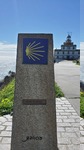 Zadnji steber na romarski poti Santiago de Compostela