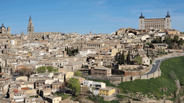 Pogled na Toledo iz Mirador del Valle