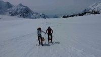 Prvi odhod v kamp 3400m