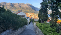 Stopnice proti centru Korčule